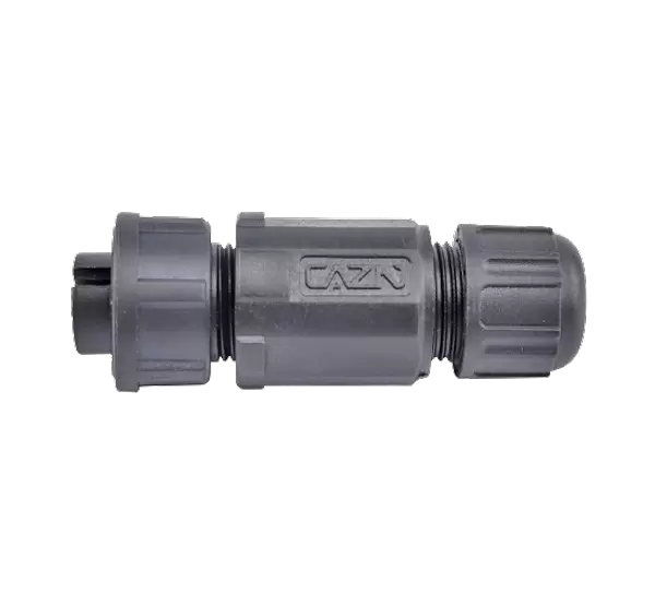 Gerader, vor Ort installierbarer E10-Buchsenstecker (mit Gewinde)