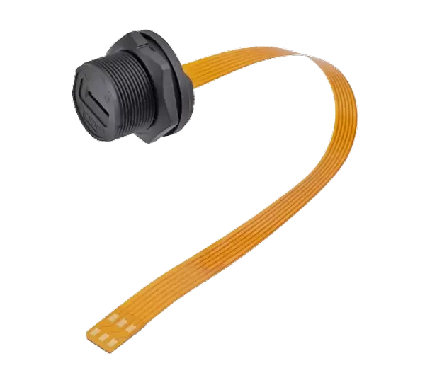 ESIM-Lötbuchse zur rückseitigen Montage (mit Gewinde)